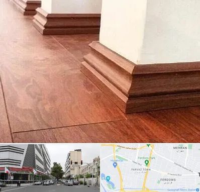 فروش قرنیز ام دی اف در بلوار فردوس 