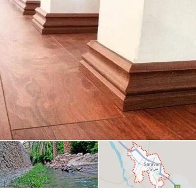 فروش قرنیز ام دی اف در سراوان