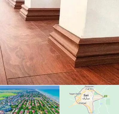 فروش قرنیز ام دی اف در ساری