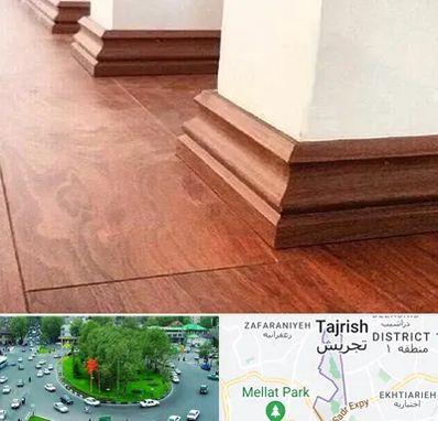 فروش قرنیز ام دی اف در تجریش 