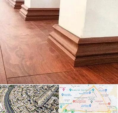 فروش قرنیز ام دی اف در شهرک غرب مشهد 