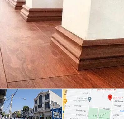 فروش قرنیز ام دی اف در افسریه 