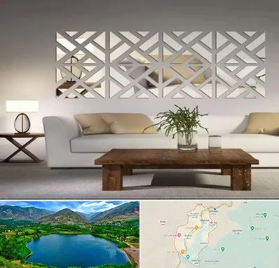 فروش آینه دکوراتیو در رودبار