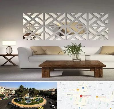 فروش آینه دکوراتیو در هفت حوض 