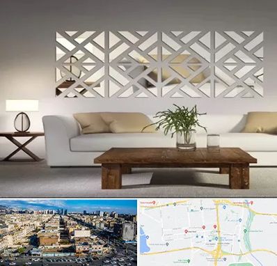 فروش آینه دکوراتیو در شهرک راه آهن 