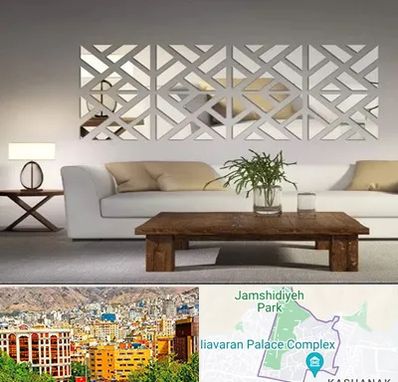 فروش آینه دکوراتیو در نیاوران 