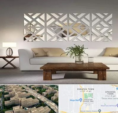 فروش آینه دکوراتیو در اکباتان 