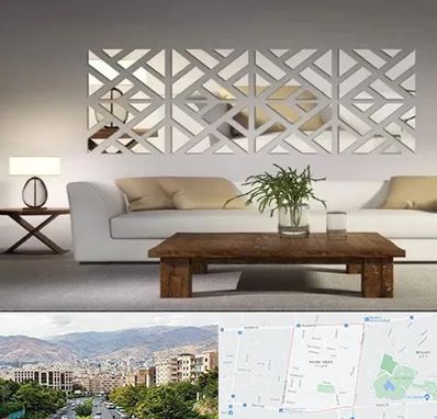 فروش آینه دکوراتیو در خانی آباد 