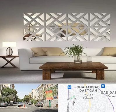 فروش آینه دکوراتیو در چهارصد دستگاه 