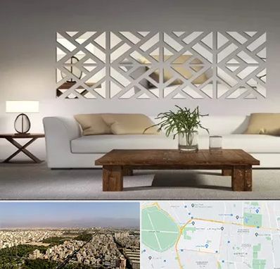 فروش آینه دکوراتیو در نازی آباد 