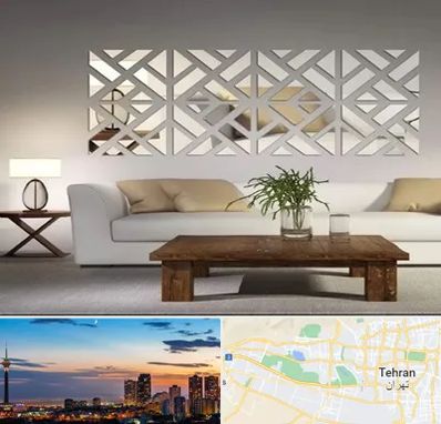 فروش آینه دکوراتیو در غرب تهران 