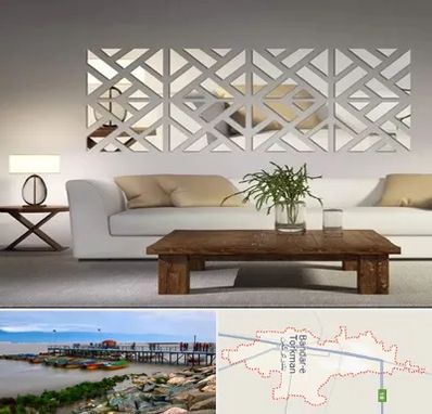 فروش آینه دکوراتیو در بندر ترکمن