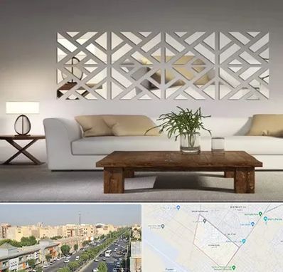 فروش آینه دکوراتیو در کیانمهر کرج 