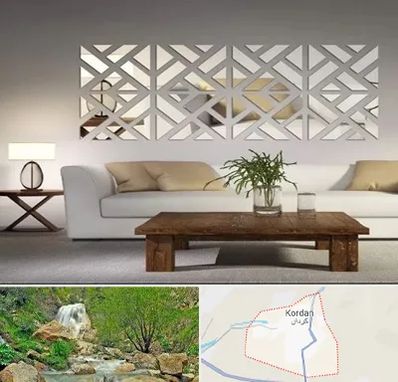 فروش آینه دکوراتیو در کردان