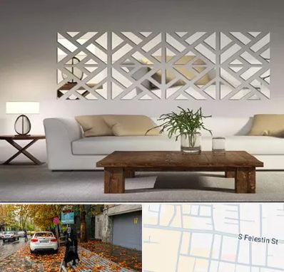 فروش آینه دکوراتیو در خیابان فلسطین