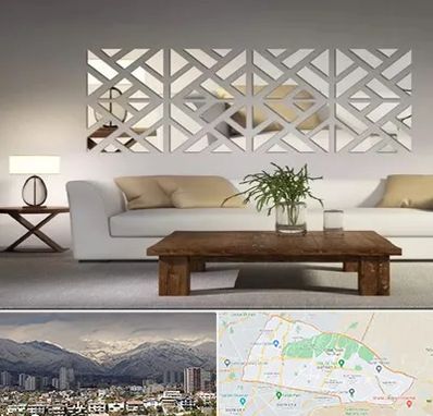 فروش آینه دکوراتیو در منطقه 4 تهران 