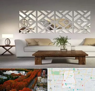 فروش آینه دکوراتیو در منطقه 6 تهران 