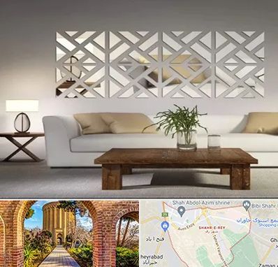 فروش آینه دکوراتیو در شهر ری