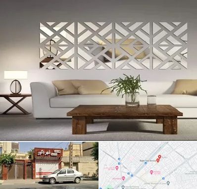 فروش آینه دکوراتیو در باجک قم