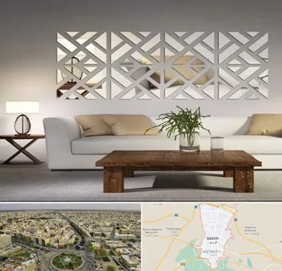 فروش آینه دکوراتیو در قزوین