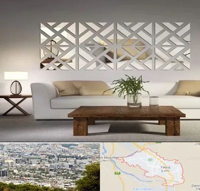 فروش آینه دکوراتیو در یاسوج