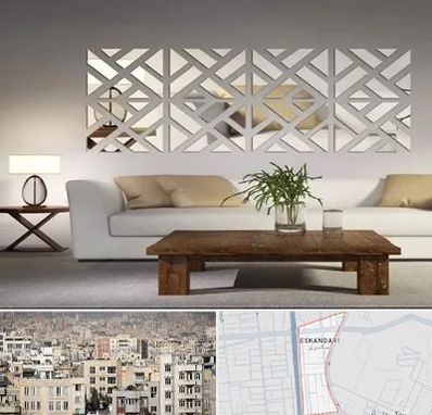 فروش آینه دکوراتیو در اسکندری