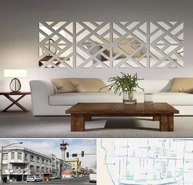 فروش آینه دکوراتیو در 17شهریور