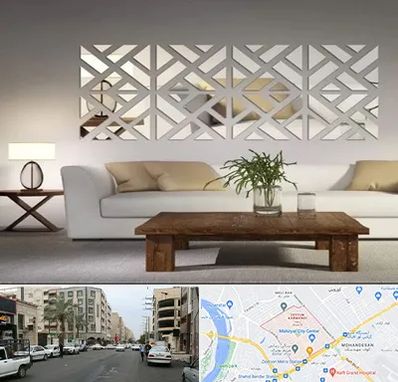 فروش آینه دکوراتیو در زیتون کارمندی اهواز 