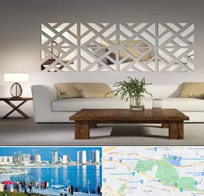 فروش آینه دکوراتیو در چیتگر 