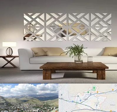 فروش آینه دکوراتیو در رودهن