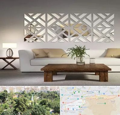 فروش آینه دکوراتیو در منطقه 13 تهران 