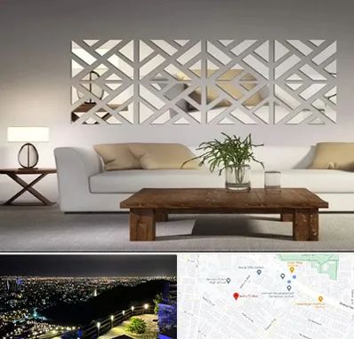 فروش آینه دکوراتیو در هفت تیر مشهد 