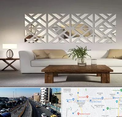 فروش آینه دکوراتیو در پیروزی 