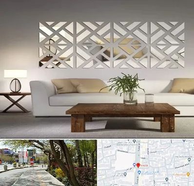 فروش آینه دکوراتیو در خیابان توحید اصفهان 