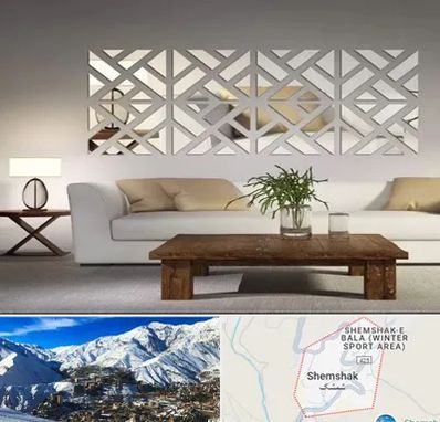 فروش آینه دکوراتیو در شمشک