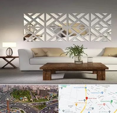 فروش آینه دکوراتیو در سبلان 