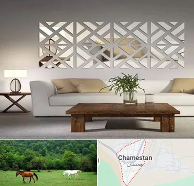 فروش آینه دکوراتیو در چمستان