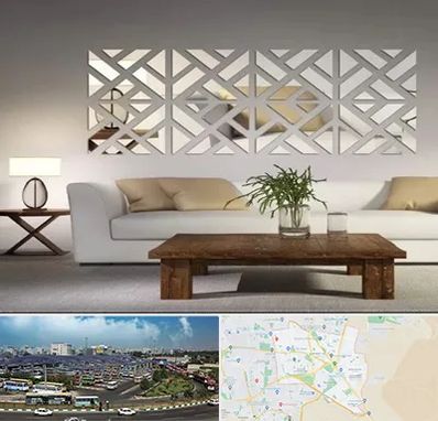 فروش آینه دکوراتیو در منطقه 15 تهران 