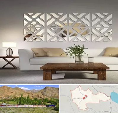 فروش آینه دکوراتیو در خاش