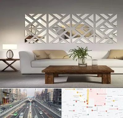 فروش آینه دکوراتیو در توحید 