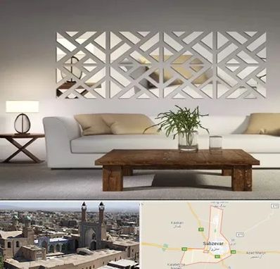 فروش آینه دکوراتیو در سبزوار