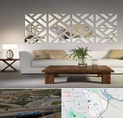 فروش آینه دکوراتیو در یاغچیان تبریز