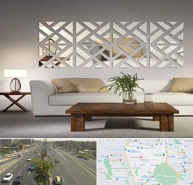 فروش آینه دکوراتیو در منطقه 17 تهران 