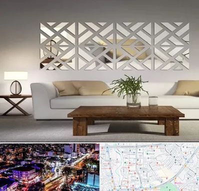 فروش آینه دکوراتیو در منظریه رشت 