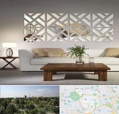 فروش آینه دکوراتیو در منطقه 16 تهران 