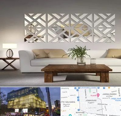 فروش آینه دکوراتیو در جمهوری 