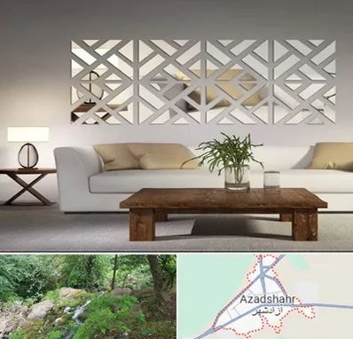 فروش آینه دکوراتیو در آزادشهر