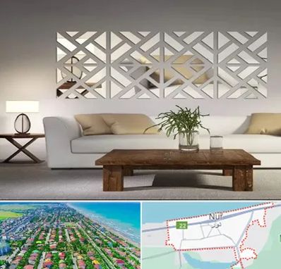 فروش آینه دکوراتیو در نور