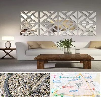 فروش آینه دکوراتیو در شهرک غرب مشهد 