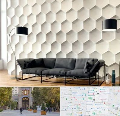 دیوارپوش فومی سه بعدی در منطقه 12 تهران 